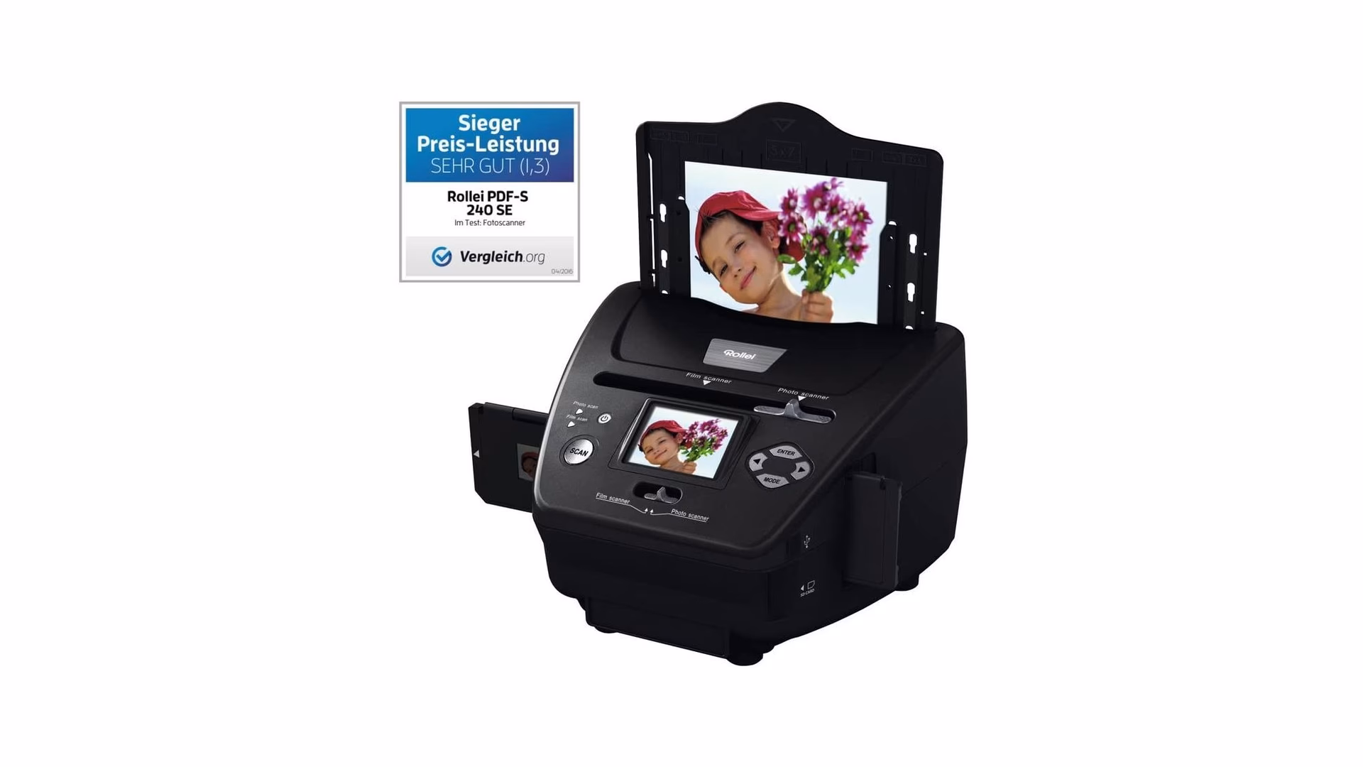 ¿Cuál es la mejor configuración para escanear negativos?