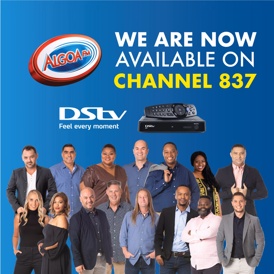 ¿En qué frecuencia está Algoa FM?