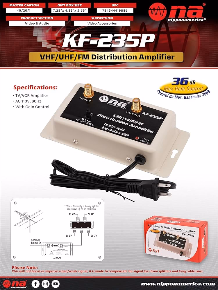 ¿Merecen la pena los amplificadores de TV?