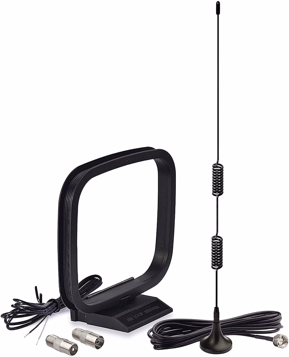 ¿Qué tipo de antena usa la radio AM?