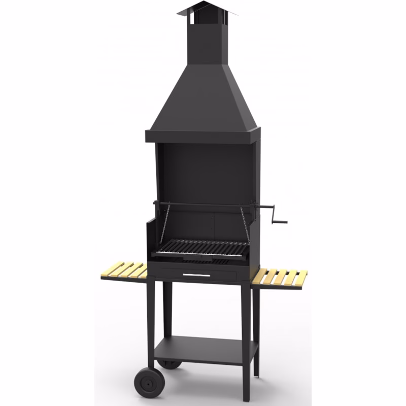 ¿Cuánto se tarda en hacer una barbacoa de carbón?