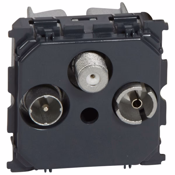 Quelle est la fonction de la prise SAT TV FM ?