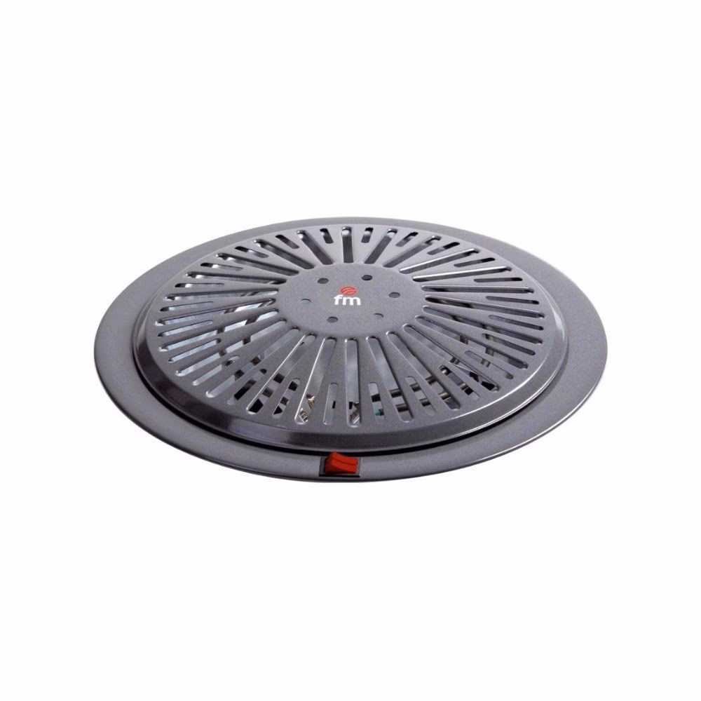 ¿Cuántos W tiene un brasero eléctrico?