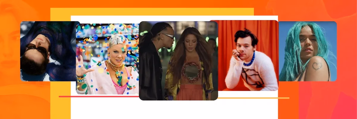 ¿Cómo se llaman las canciones más escuchadas?