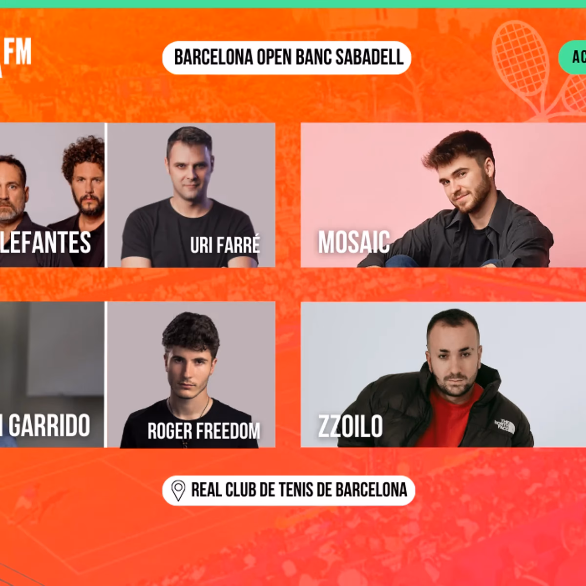 ¿Dónde es el concierto de OBK en Sabadell?