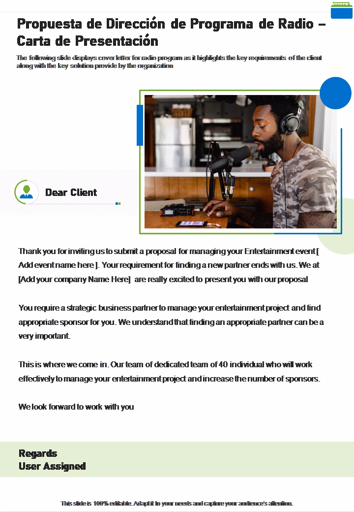 ¿Cómo escribo una carta de solicitud a una estación de radio?