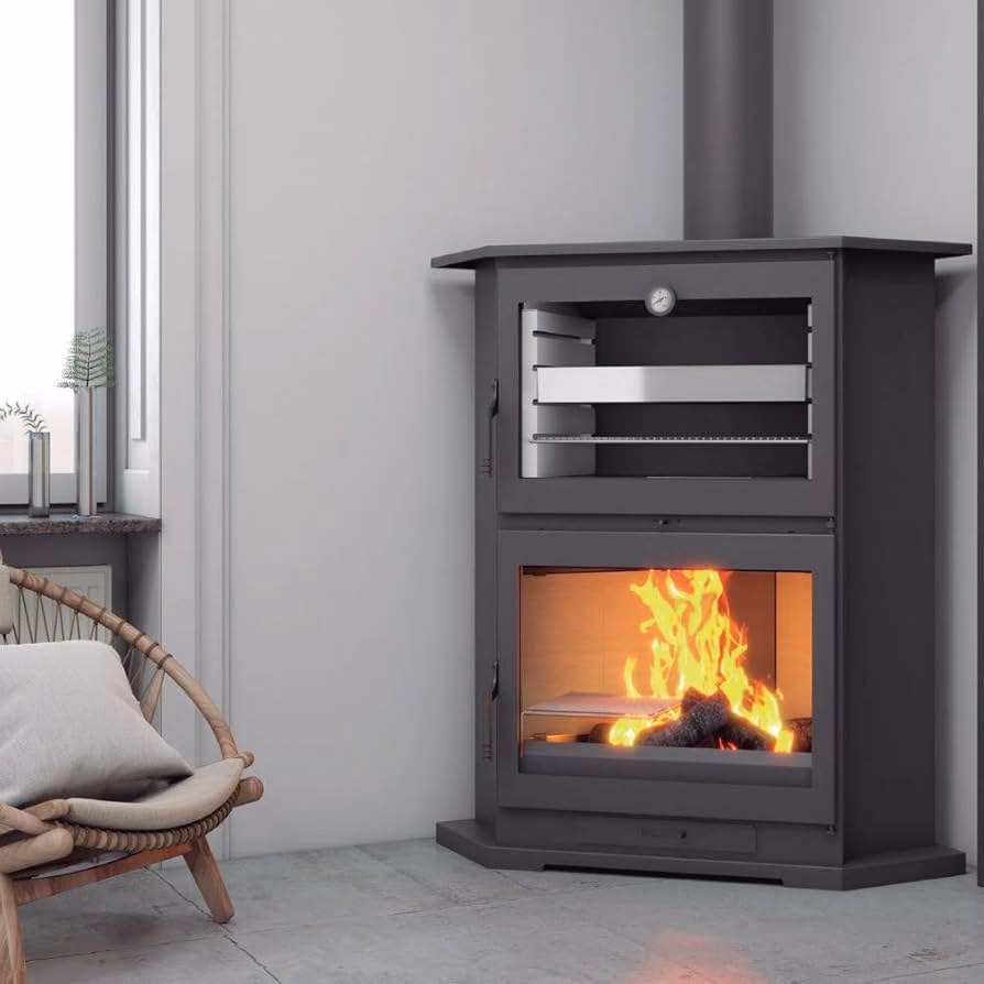 ¿Cómo hacer que una chimenea de más calor?