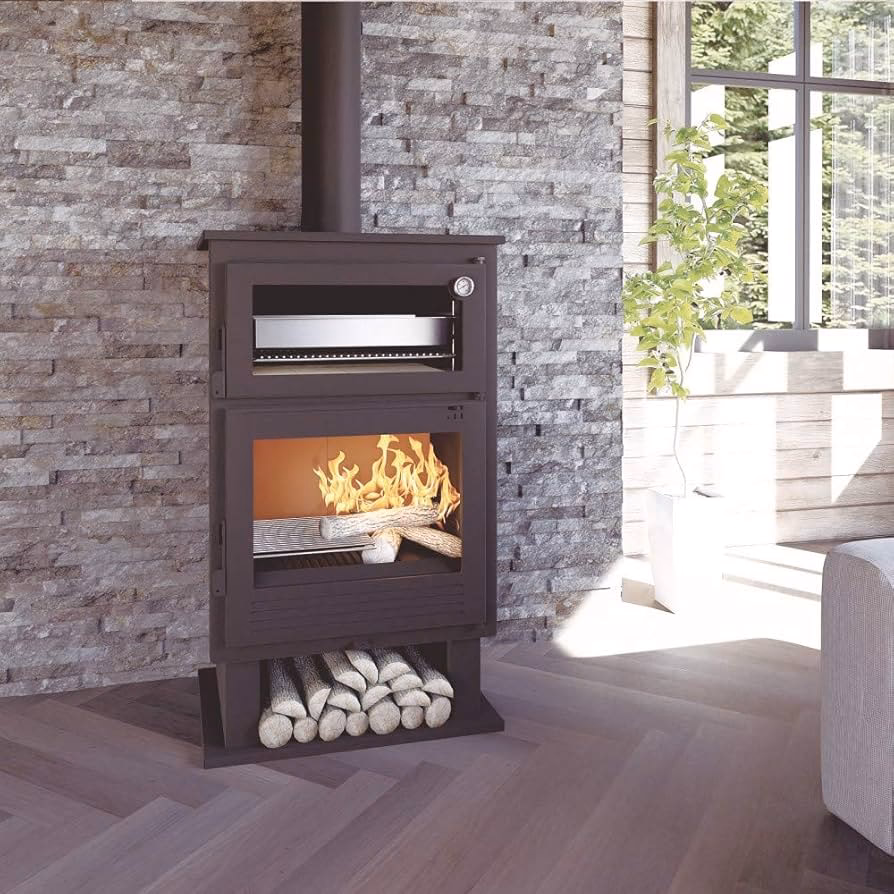 ¿Qué es mejor, una estufa de leña o una chimenea?