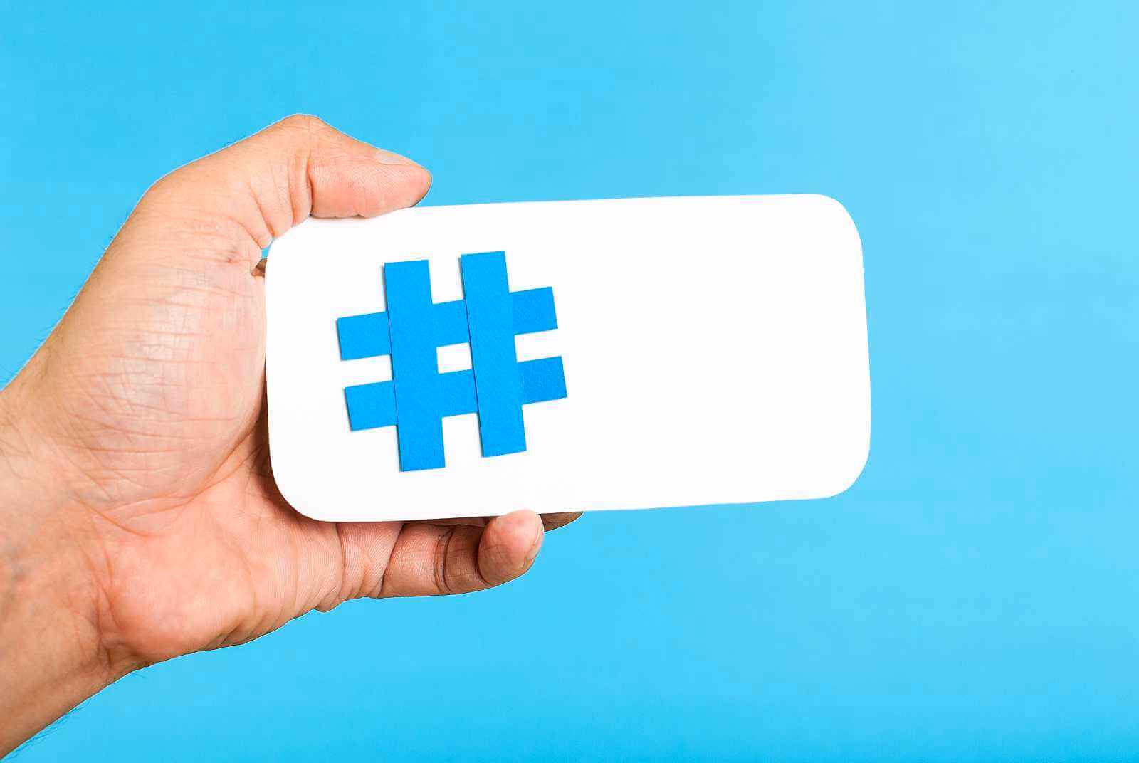 ¿Cómo guardo un hashtag?