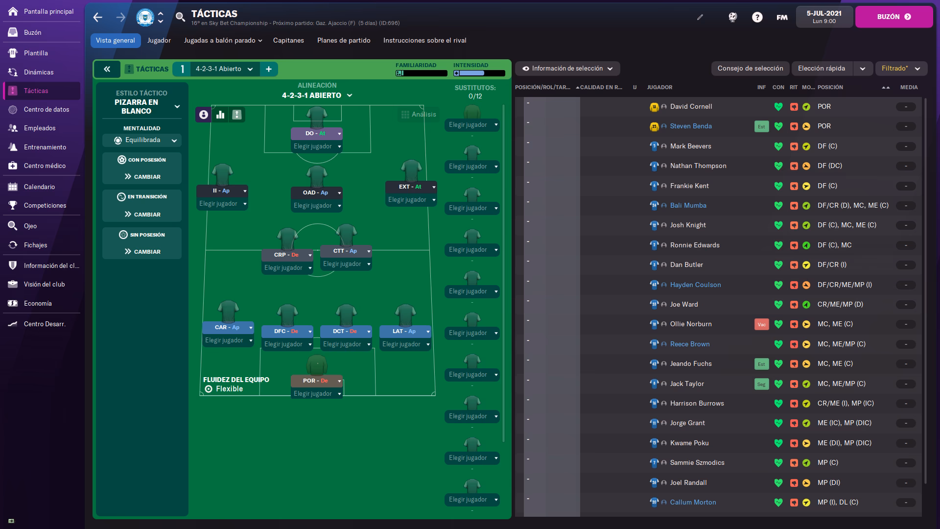 ¿Cómo ser bueno en FM Tactics?