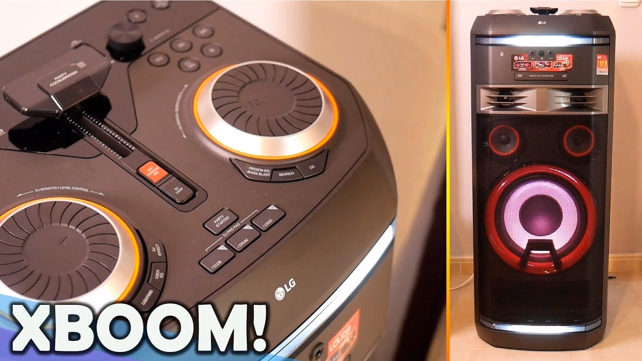 ¿Cómo encender un LG Xboom?