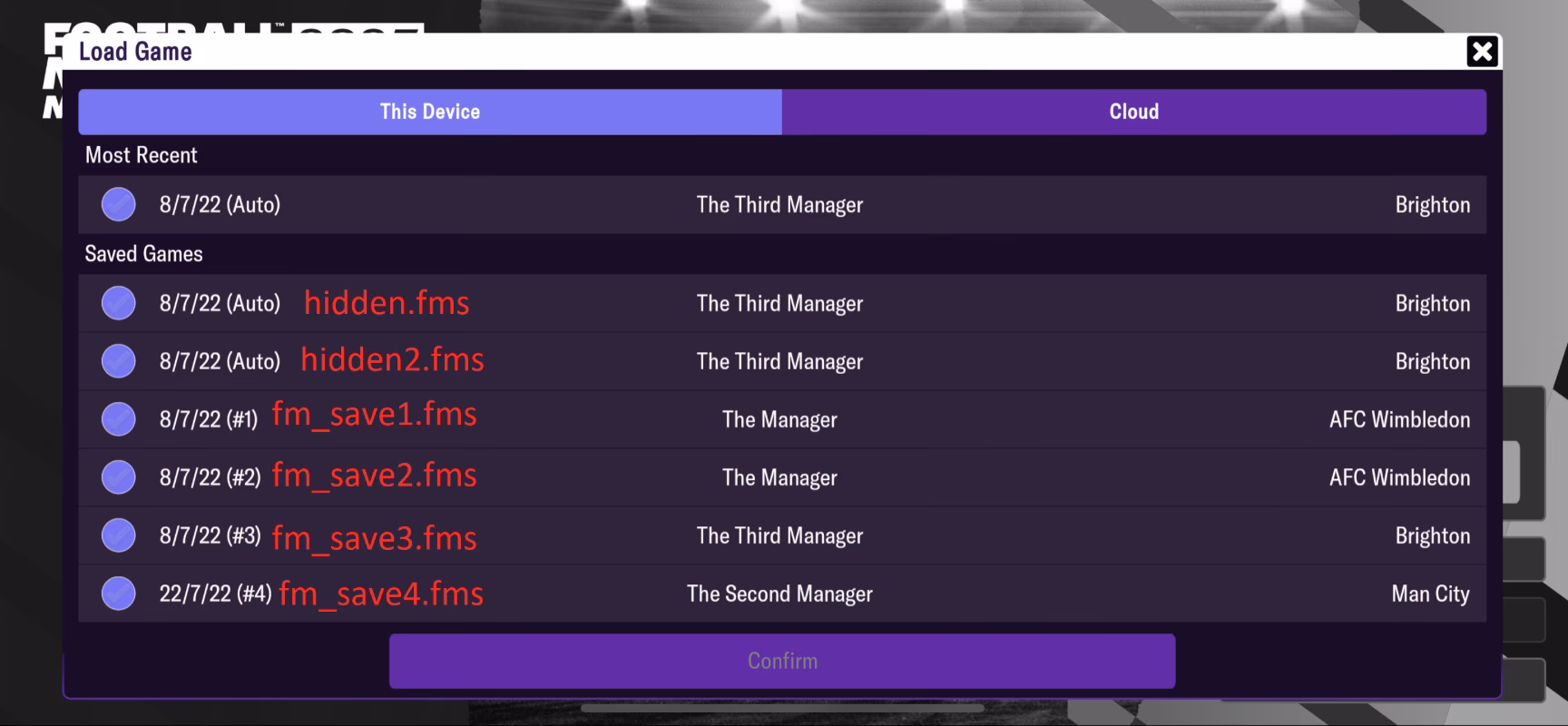¿Puedo recuperar partidas guardadas borradas?
