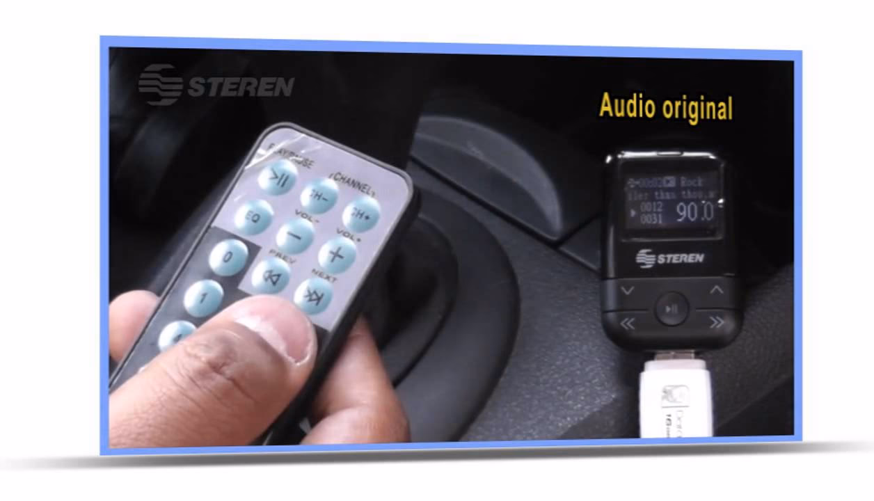 ¿Puedes reproducir música a través de un transmisor FM?