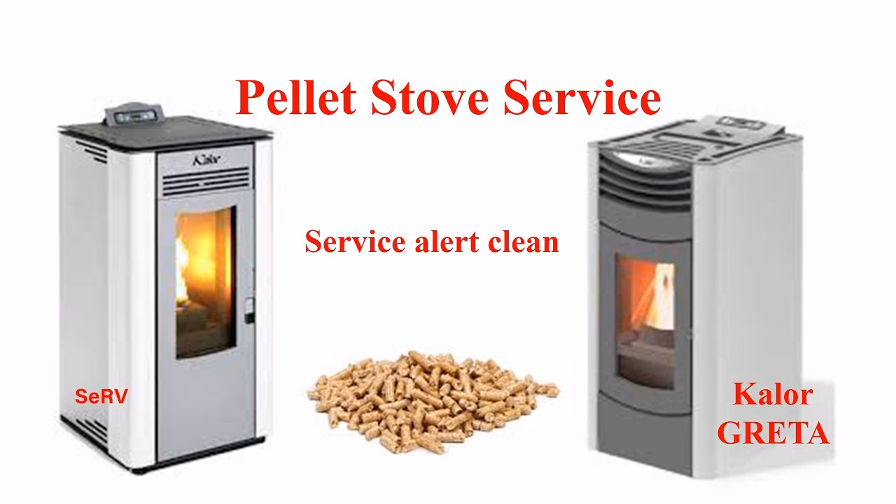 ¿Qué significa que la estufa a pellet dice atención servicio?