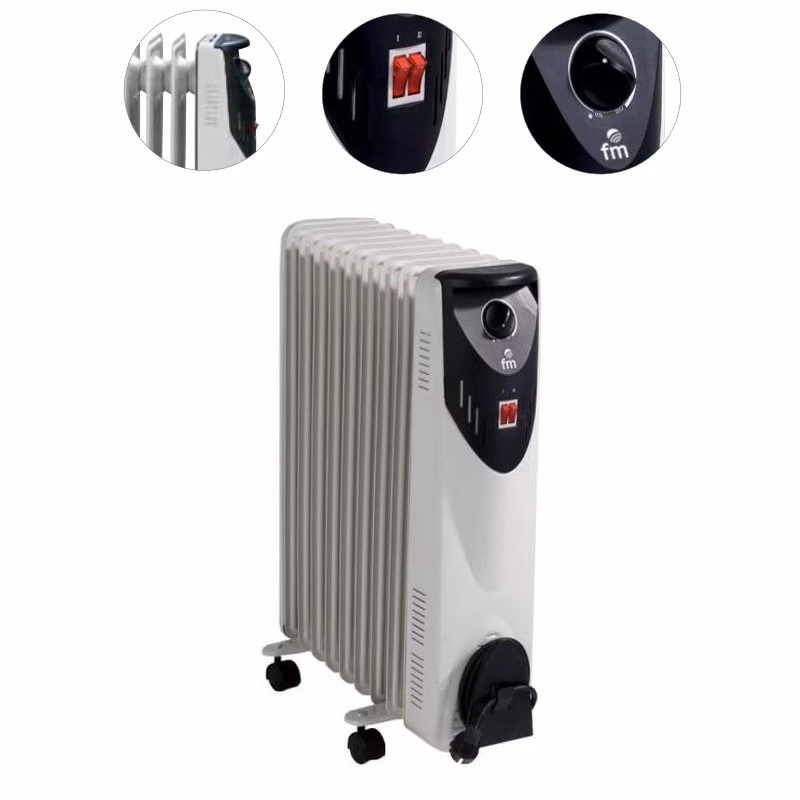 ¿Cuáles son las partes de un radiador?