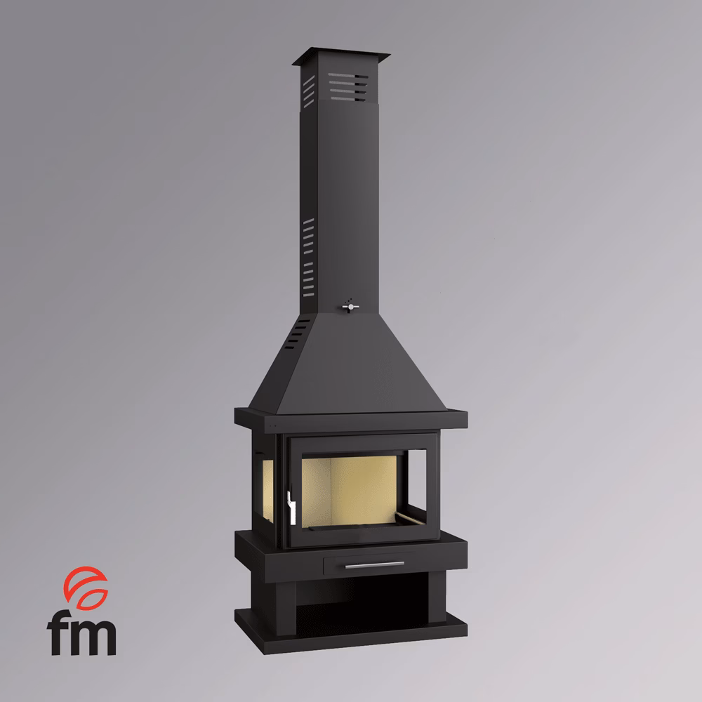 ¿Cuál es la chimenea más eficiente?