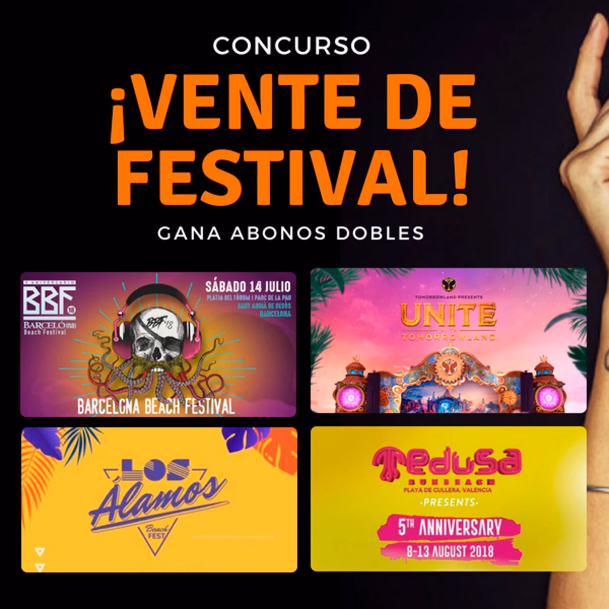 ¿Cuándo es el festival de Medusa?