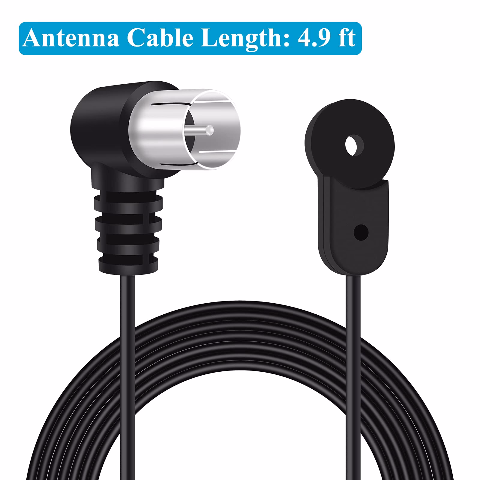 ¿Cómo va conectado el cable coaxial?