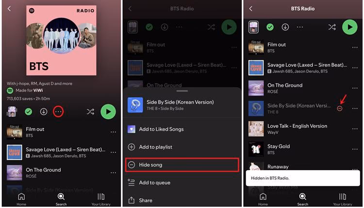 ¿Cómo puedo crear una estación de radio personalizada en Spotify?