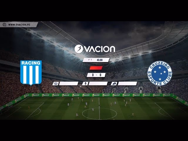 ¿Qué canales transmiten Racing vs Cruzeiro?