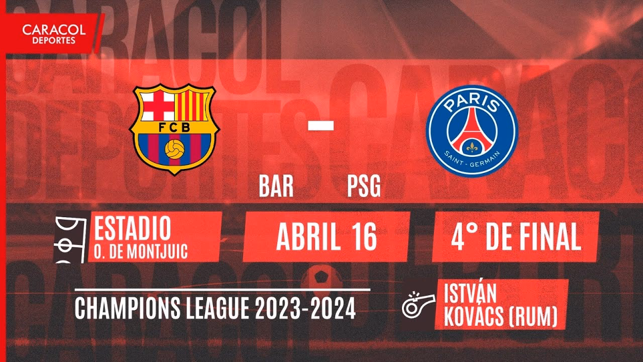 ¿Dónde transmitirá Barcelona vs PSG?
