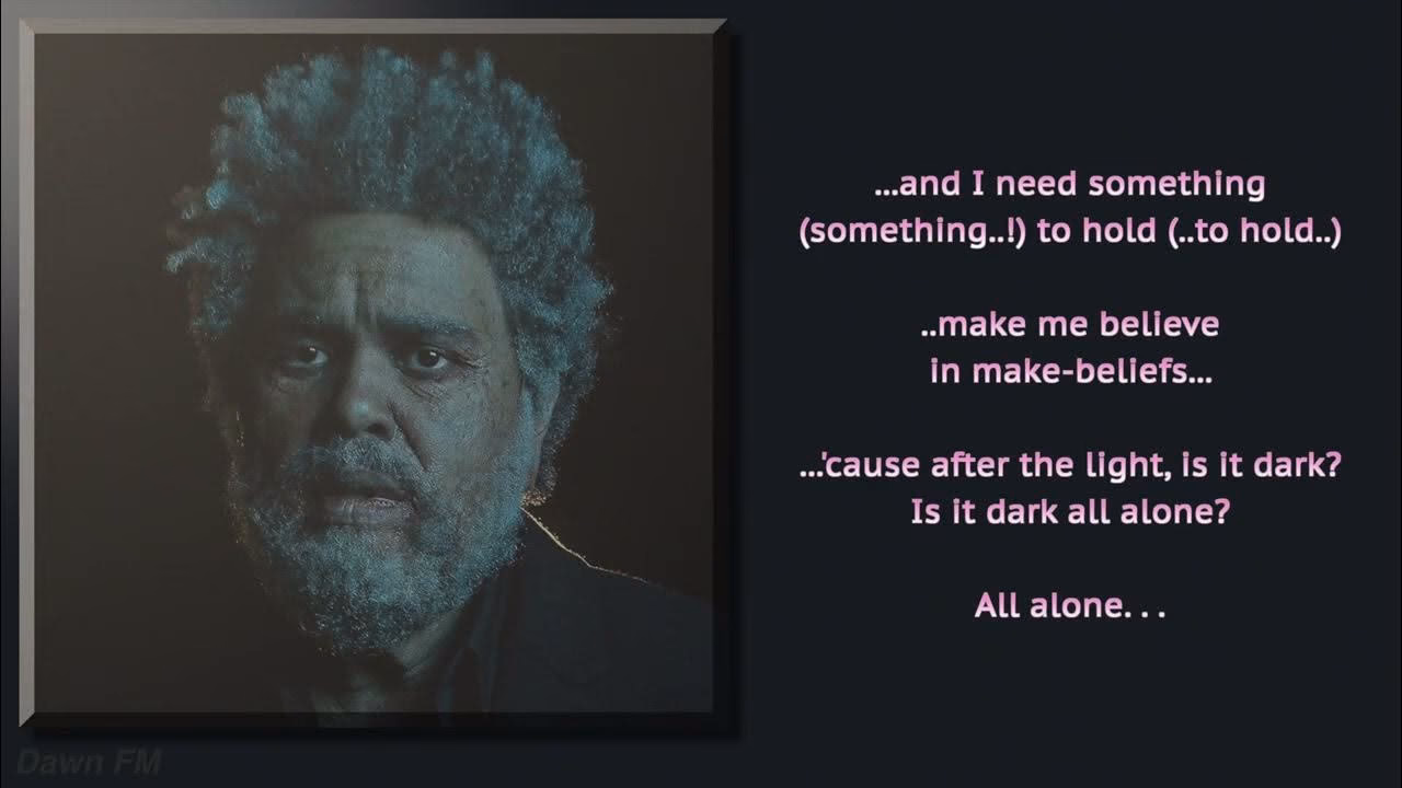 What is the meaning of the song Dawn FM?