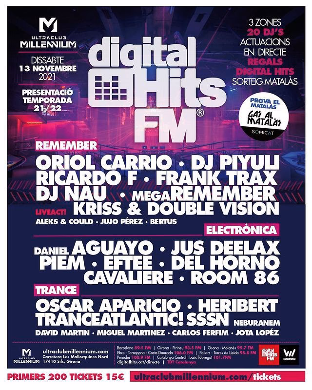 ¿Cuál es la frecuencia de HIT FM en Tarragona?