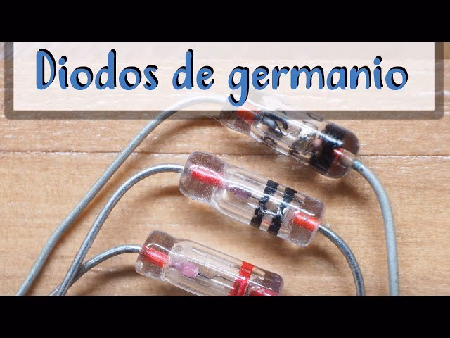 ¿Cuánto cuesta un diodo de germanio?
