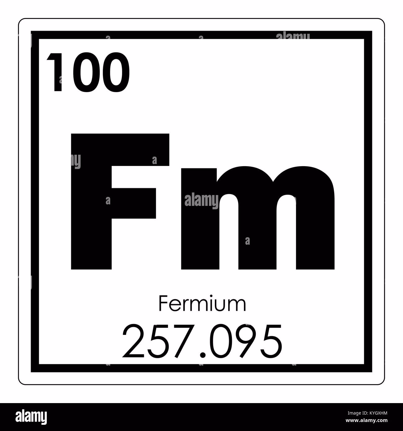 ¿Qué es Fm en química?