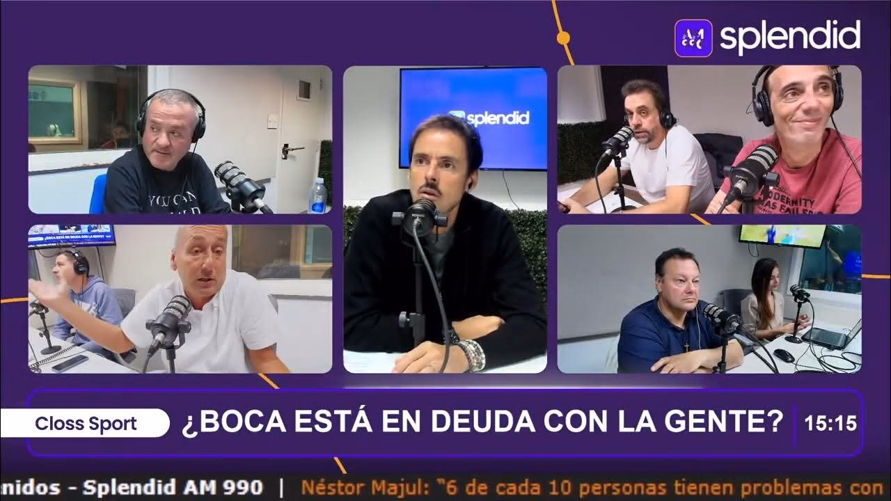 ¿Dónde relata Closs en radio?