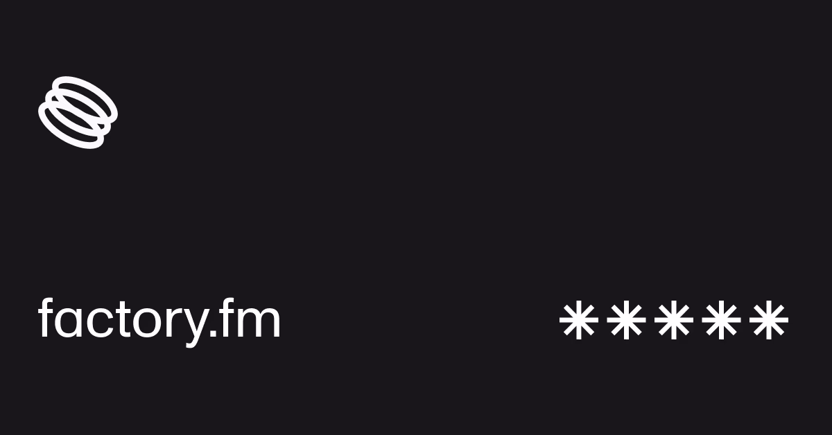 What does FM mean in factory?