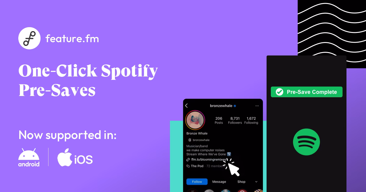 What is feature FM in Spotify?