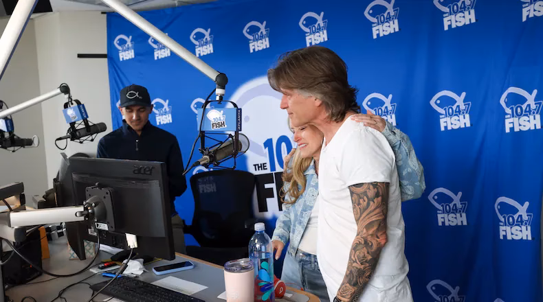 What is 104.7 The Fish now?