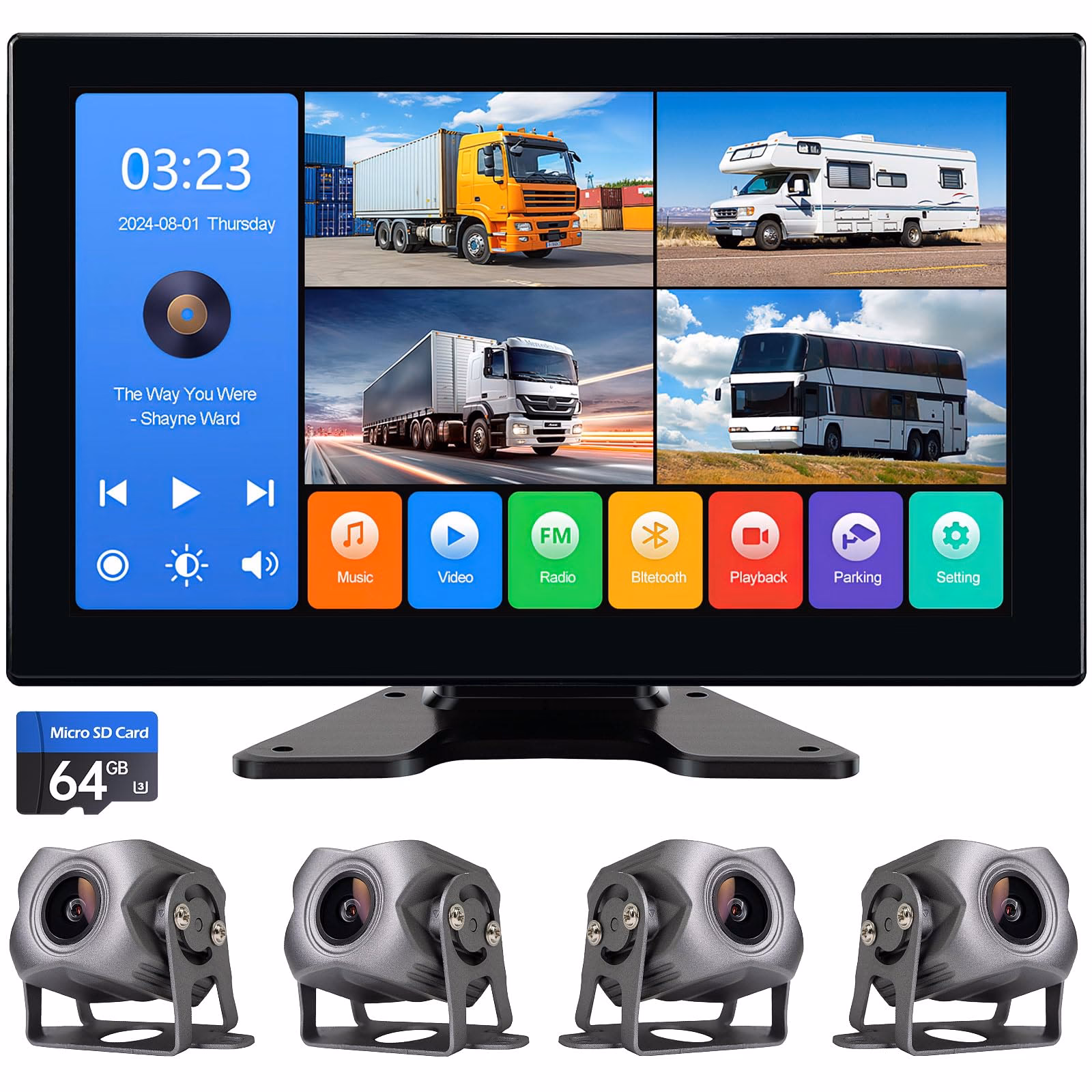 What frequency is Cam FM?