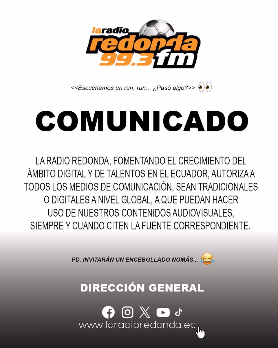 ¿Cuál es la emisora de la radio redonda?