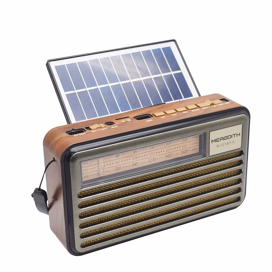 ¿Cómo funciona el radio solar?