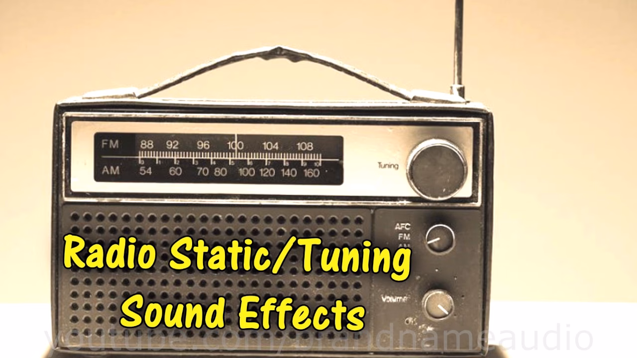 How to make sound effects for radio broadcasting?