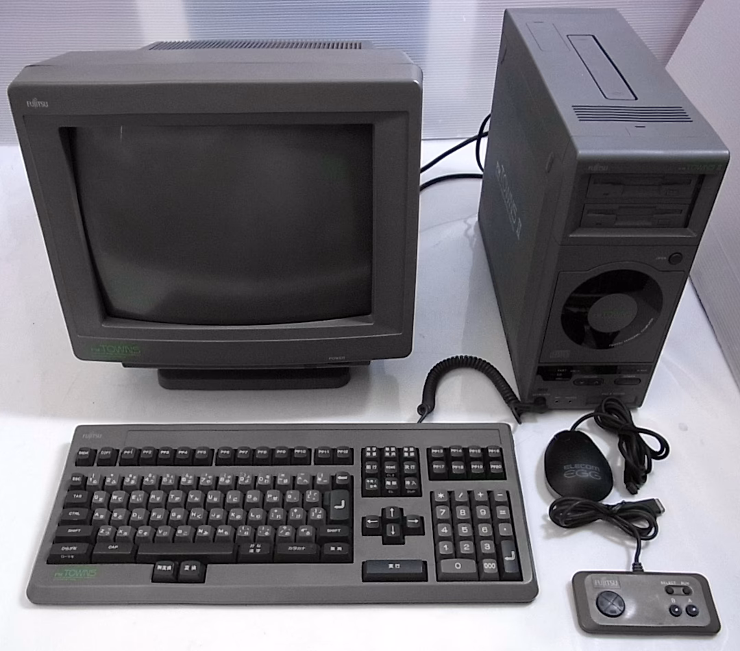 What is the history of FM towns?