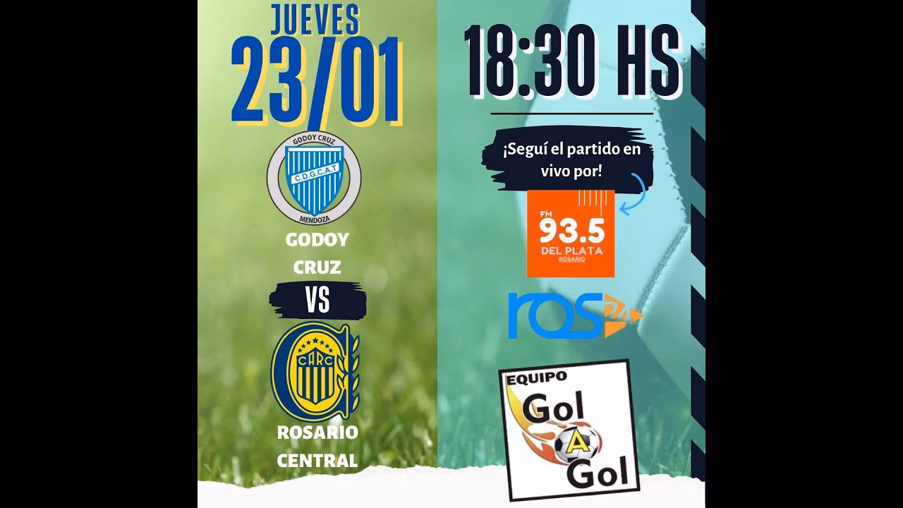 ¿Qué radio transmite el partido de Godoy Cruz hoy?