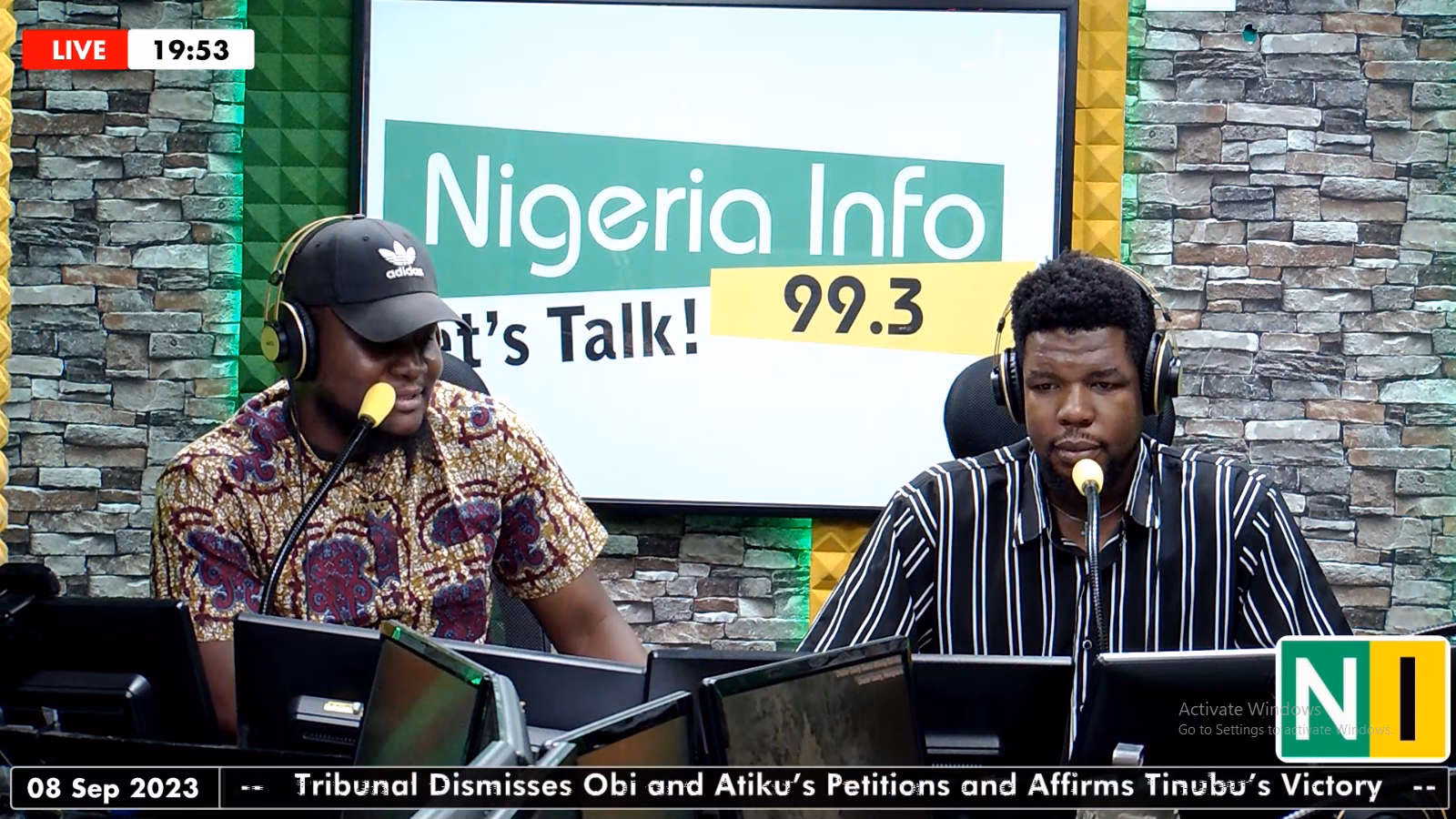 ¿Dónde se encuentra Nigeria Info FM en Lagos?