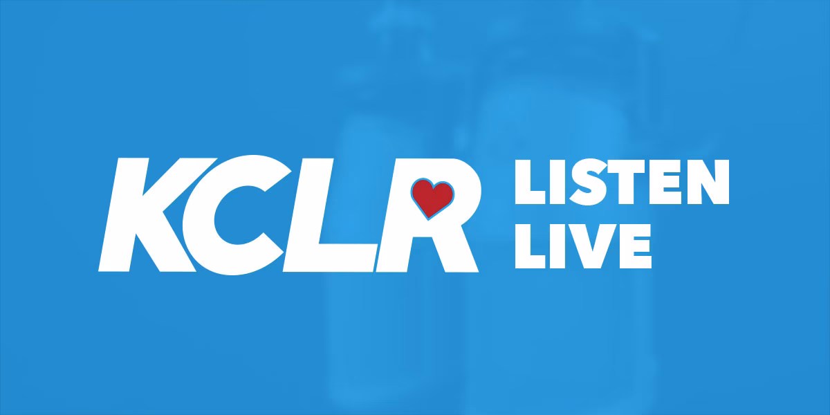 What frequency is KCLR radio?