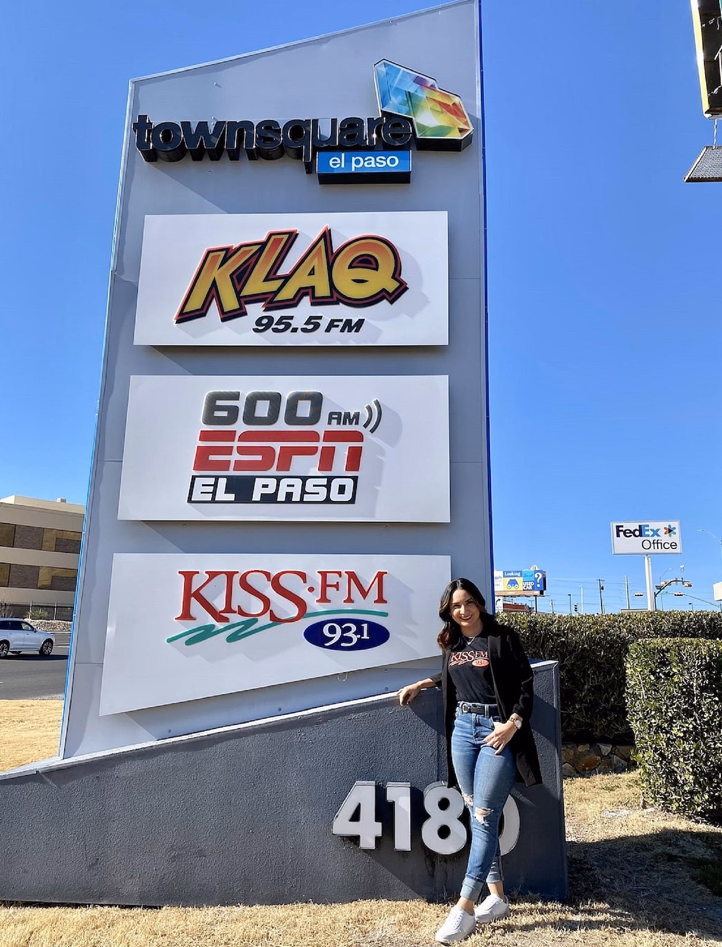 What number is the K Love radio station in El Paso Texas?