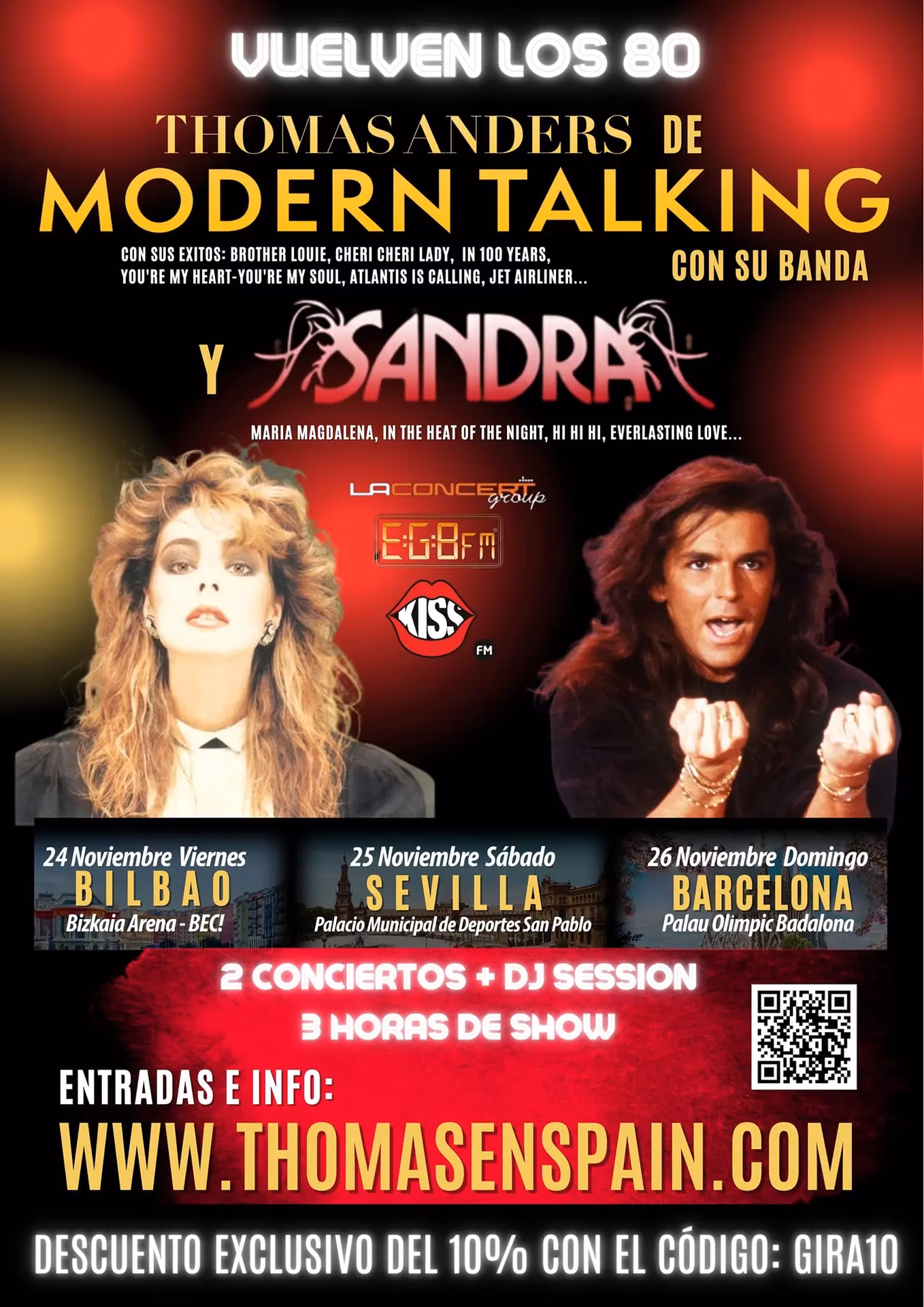 How long is the Modern Talking concert?