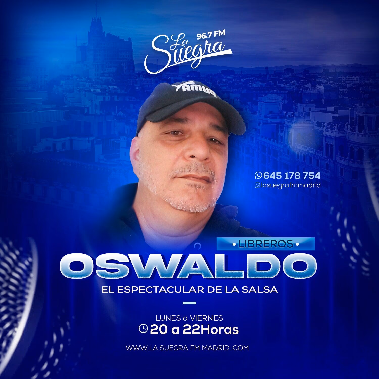 ¿Cuál es la frecuencia de La Suegra en Madrid?