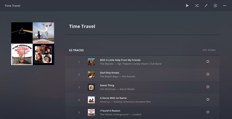What is scrobbles plex tv?