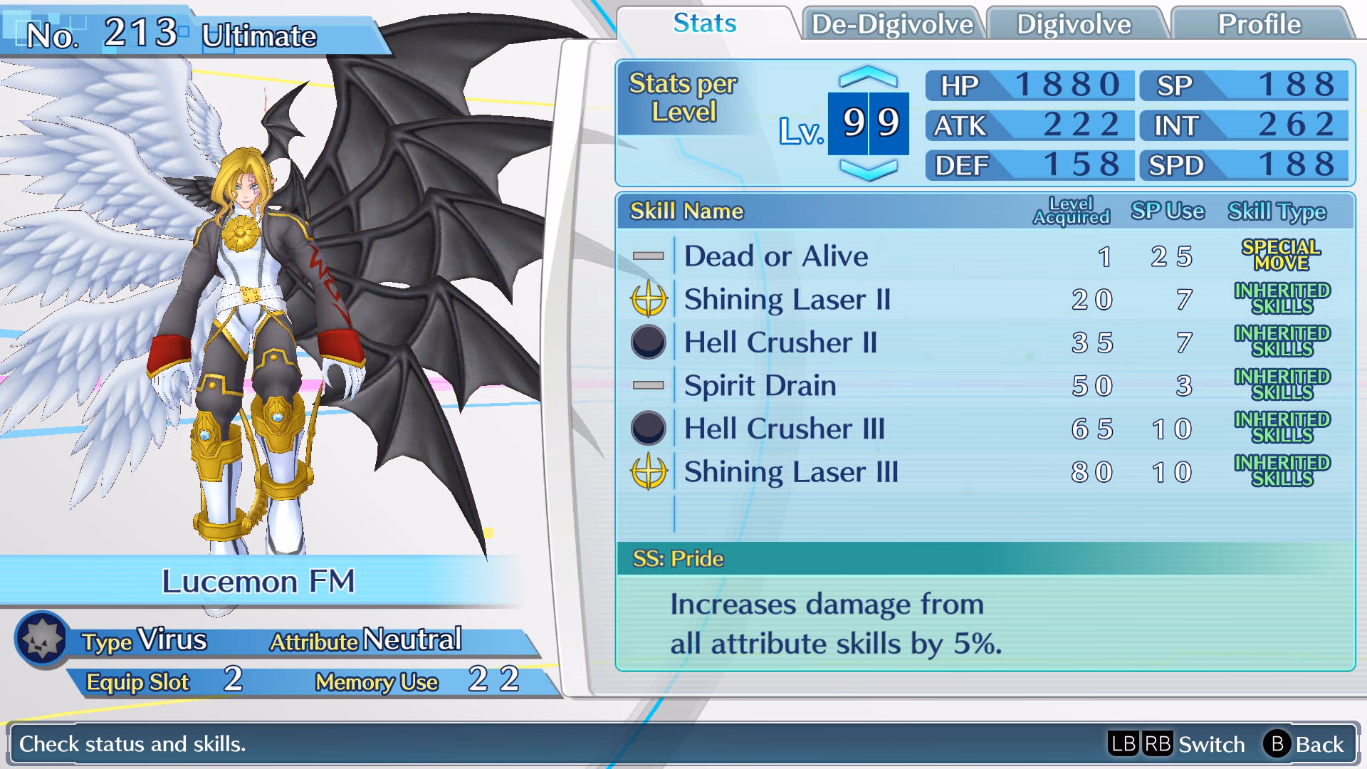 How was Lucemon defeated?