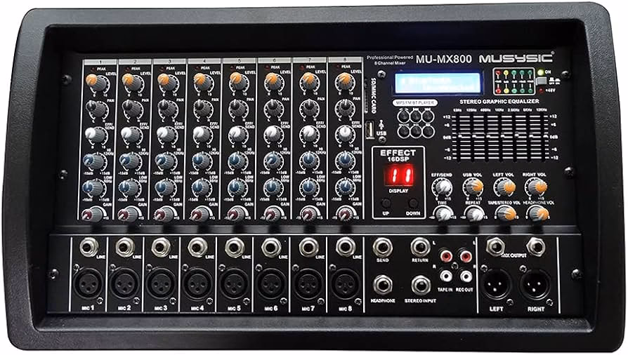 ¿Qué es mejor, un amplificador o un mezclador?