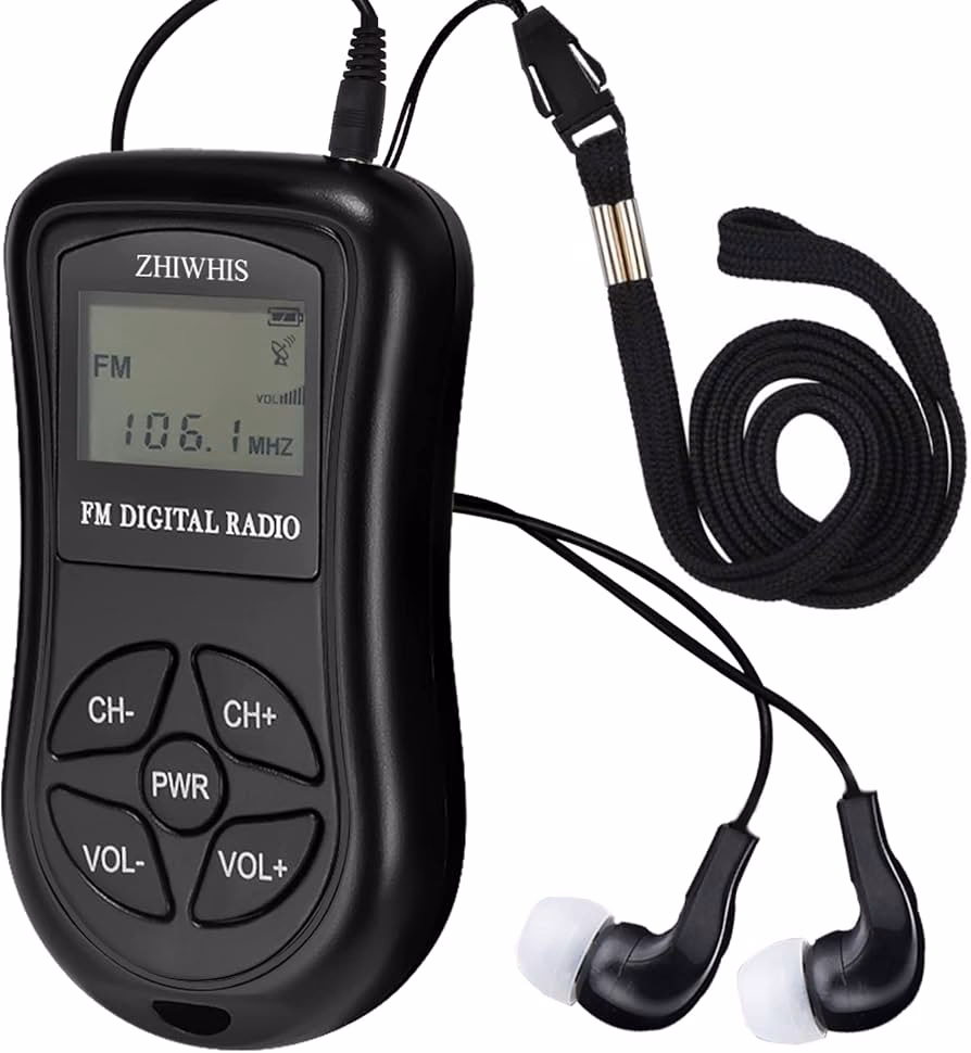 ¿Cómo se llama una radio de tamaño pequeño?