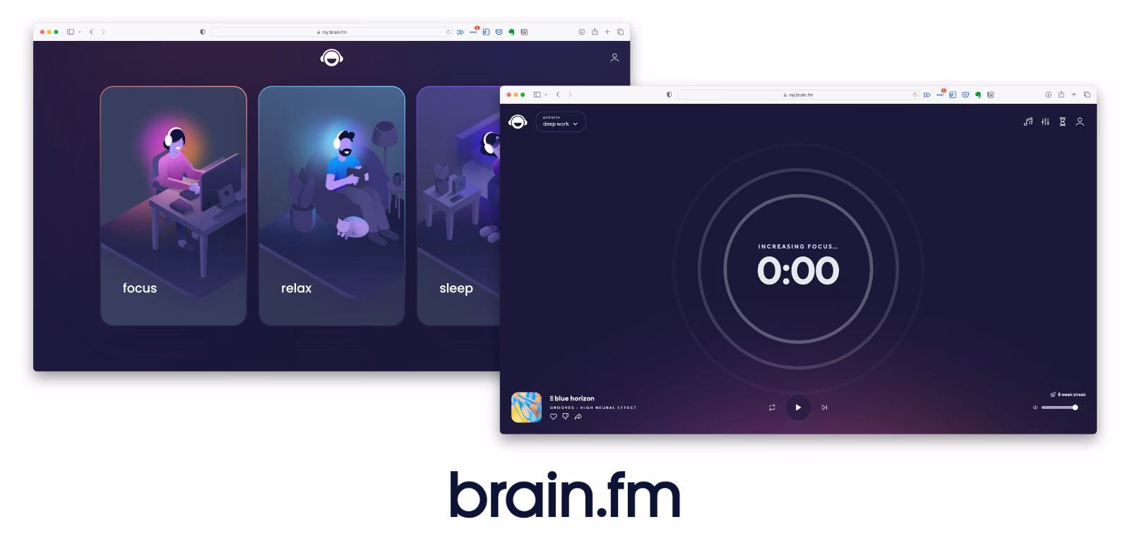 How much does brain FM cost per month?