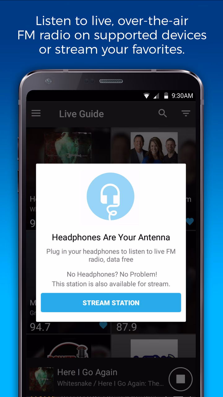 Is the NextRadio app free?